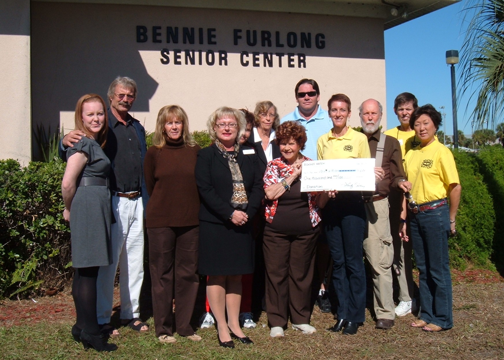 DialARide Presented Inaugural Beaches Watch “GiveBack” Donation